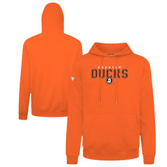 NHL Anaheim Ducks Levelwear Podium Carve Pullover Hoodie - Orange
