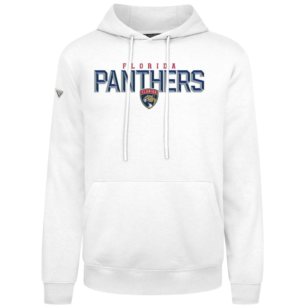 NHL Florida Panthers Levelwear Podium Carve Pullover Hoodie - White