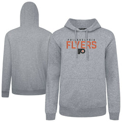 NHL Philadelphia Flyers Levelwear Podium Carve Pullover Hoodie - Gray