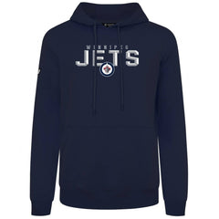 NHL Winnipeg Jets Levelwear Podium Carve Pullover Hoodie - Navy