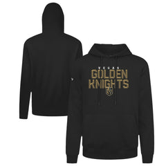 NHL Vegas Golden Knights Levelwear Podium Carve Pullover Hoodie - Black