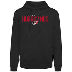 NHL Carolina Hurricanes Levelwear Podium Carve Pullover Hoodie - Black