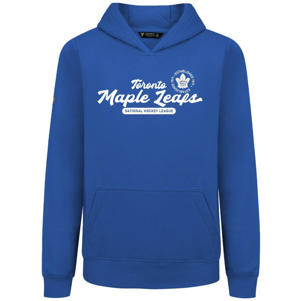 NHL Toronto Maple Leafs Levelwear Youth Podium Monument Pullover Hoodie - Royal
