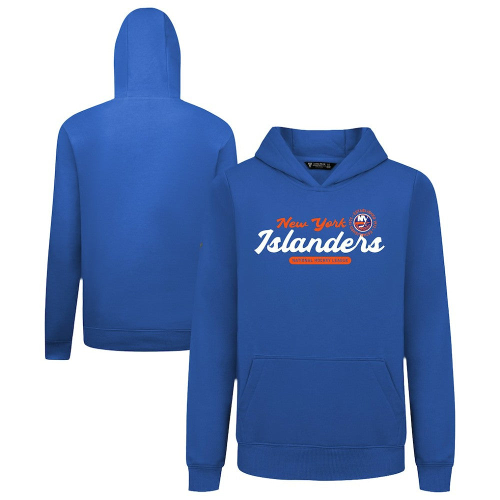 NHL New York Islanders Levelwear Youth Podium Monument Pullover Hoodie - Royal