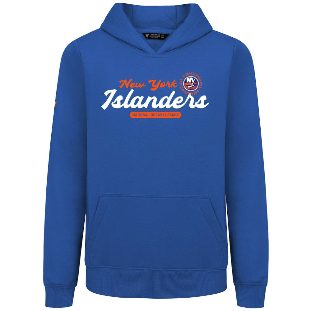 NHL New York Islanders Levelwear Youth Podium Monument Pullover Hoodie - Royal