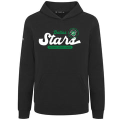 NHL Dallas Stars Levelwear Youth Podium Monument Pullover Hoodie - Black
