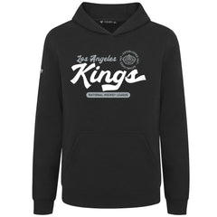 NHL Los Angeles Kings Levelwear Youth Podium Monument Pullover Hoodie - Black