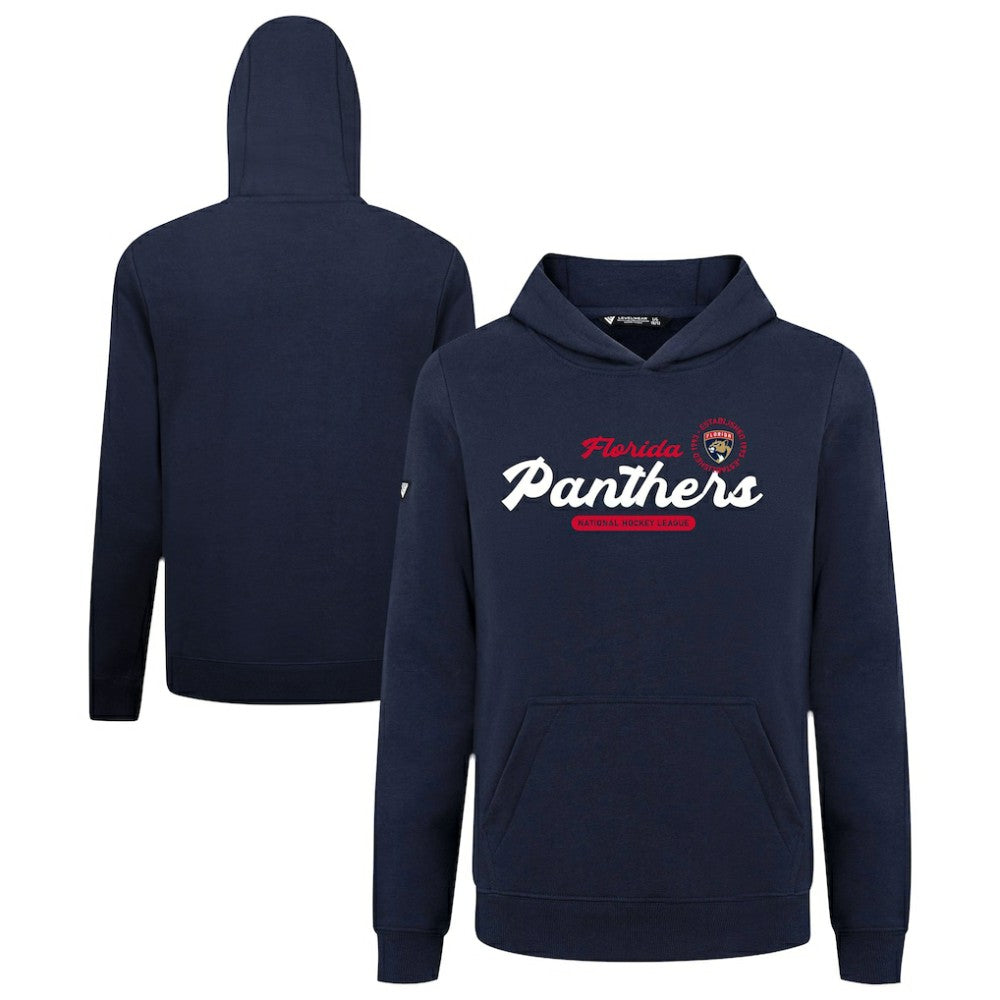 NHL Florida Panthers Levelwear Youth Podium Monument Pullover Hoodie - Navy