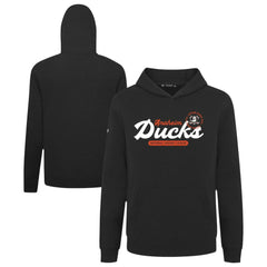 NHL Anaheim Ducks Levelwear Youth Podium Monument Pullover Hoodie - Black