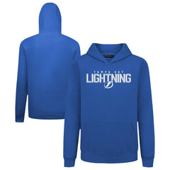 NHL Tampa Bay Lightning Levelwear Youth Podium Carve Pullover Hoodie - Royal