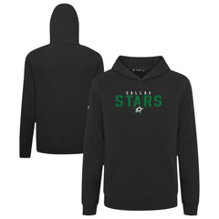 NHL Dallas Stars Levelwear Youth Podium Carve Pullover Hoodie - Black
