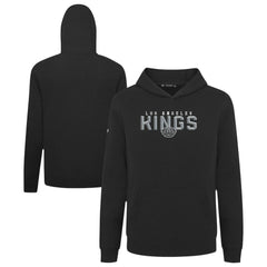 NHL Los Angeles Kings Levelwear Youth Podium Carve Pullover Hoodie - Black