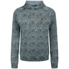 NHL Boston Bruins Levelwear Albatross Raglan Pullover Hoodie - Gray