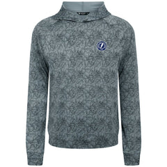NHL Tampa Bay Lightning Levelwear Albatross Raglan Pullover Hoodie - Gray