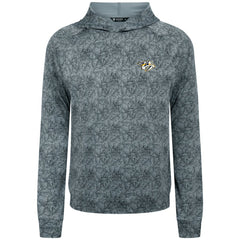 NHL Nashville Predators Levelwear Albatross Raglan Pullover Hoodie - Gray