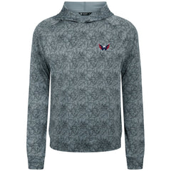 NHL Washington Capitals Levelwear Albatross Raglan Pullover Hoodie - Gray