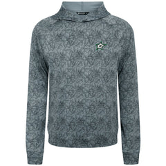 NHL Dallas Stars Levelwear Albatross Raglan Pullover Hoodie - Gray