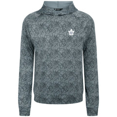 NHL Toronto Maple Leafs Levelwear Albatross Raglan Pullover Hoodie - Gray
