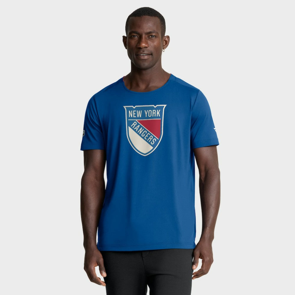 NHL New York Rangers Fanatics 2026 NHL Winter Classic Authentic Pro Tech T-Shirt - Blue