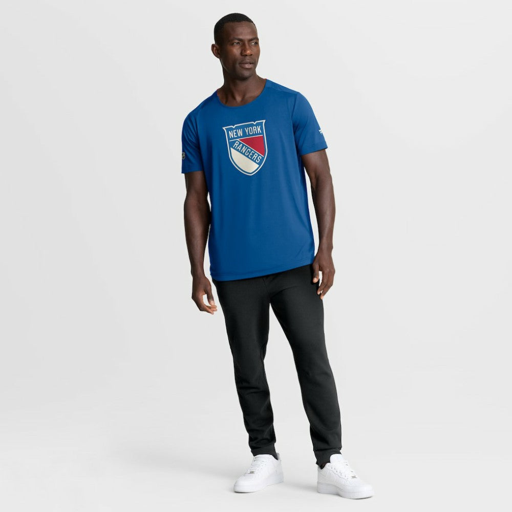 NHL New York Rangers Fanatics 2026 NHL Winter Classic Authentic Pro Tech T-Shirt - Blue