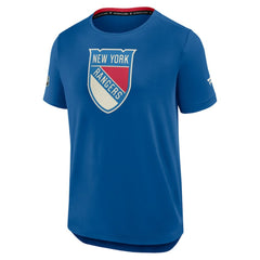 NHL New York Rangers Fanatics 2026 NHL Winter Classic Authentic Pro Tech T-Shirt - Blue