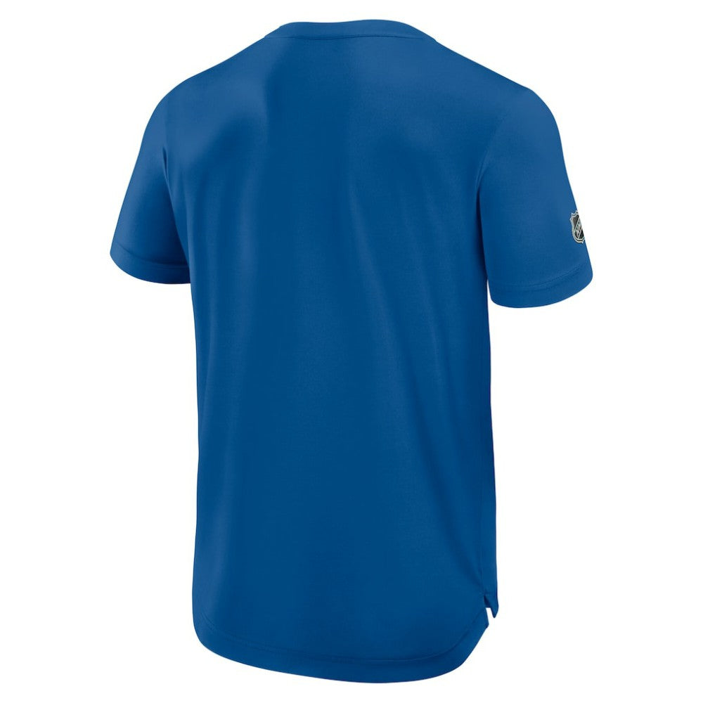 NHL New York Rangers Fanatics 2026 NHL Winter Classic Authentic Pro Tech T-Shirt - Blue