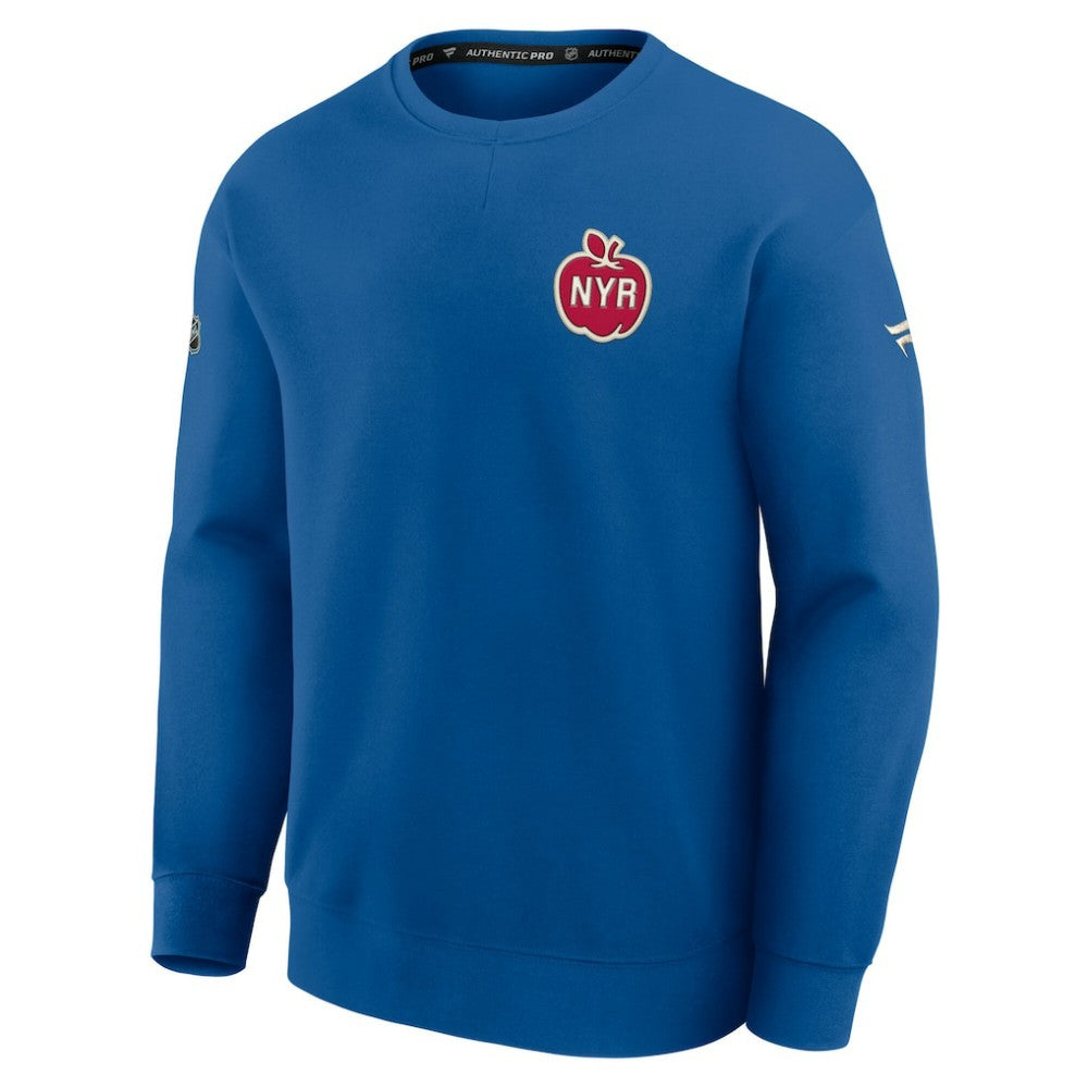 NHL New York Rangers Fanatics 2026 NHL Winter Classic Authentic Pro Sweatshirt - Blue