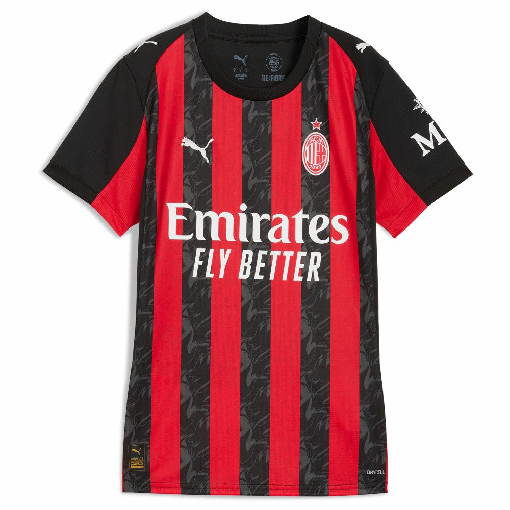 AC Milan Women's 2025/26 Home Replica Jersey Red