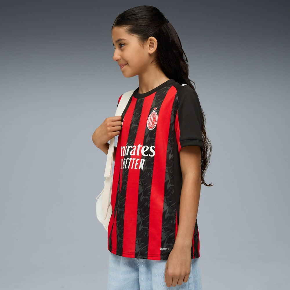 AC Milan Youth 2025/26 Home Replica Jersey Red