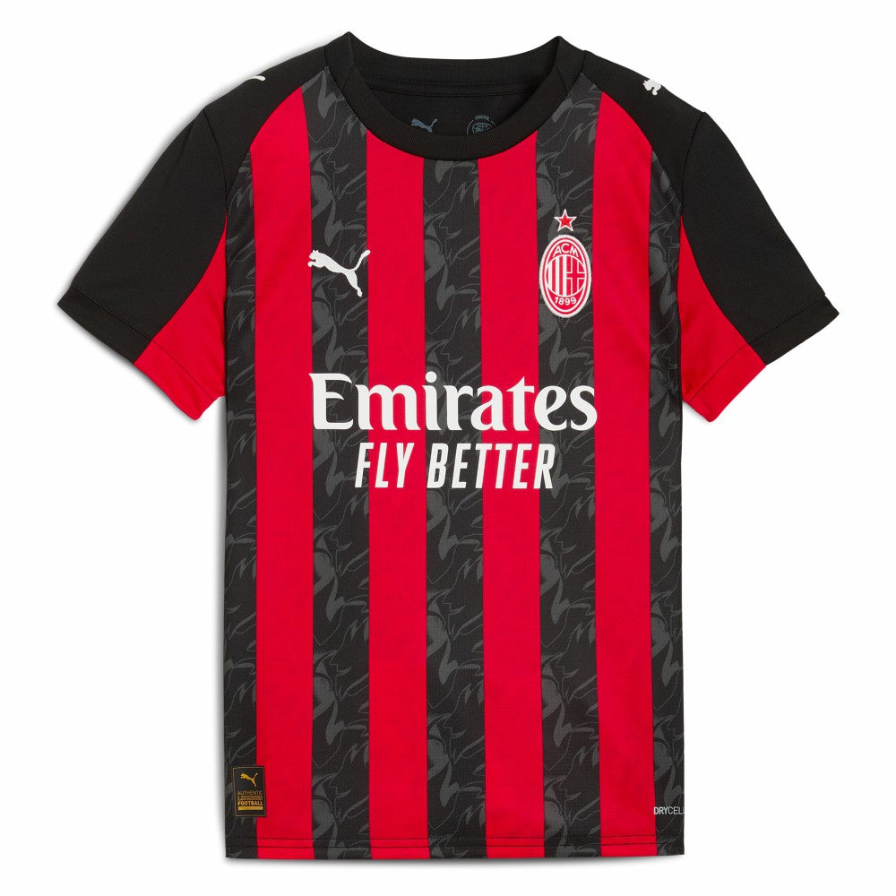 AC Milan Youth 2025/26 Home Replica Jersey Red