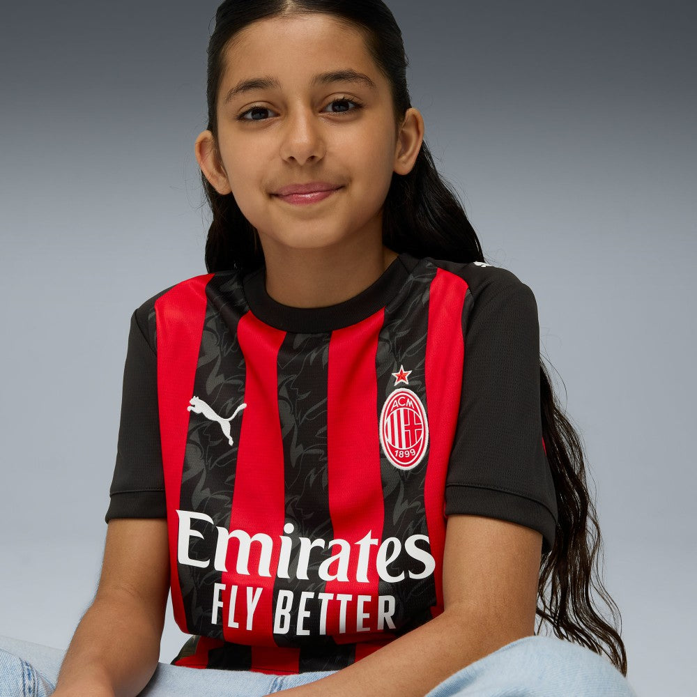 AC Milan Youth 2025/26 Home Replica Jersey Red