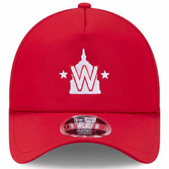 Washington Nationals New Era 2026 Batting Practice Alternate Apex 9FORTY Adjustable Hat - Red Hats