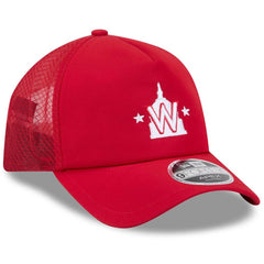 Washington Nationals New Era 2026 Batting Practice Alternate Apex 9FORTY Adjustable Hat - Red Hats