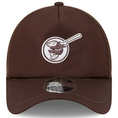 San Diego Padres New Era 2026 Batting Practice Alternate Apex 9FORTY Adjustable Hat - Brown Hats