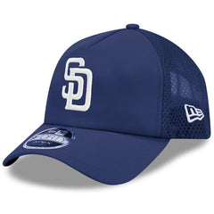 San Diego Padres New Era 2026 Batting Practice Alternate Apex 9FORTY Adjustable Hat - Navy Hats
