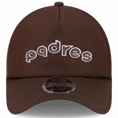 San Diego Padres New Era 2026 Batting Practice Alternate Apex 9FORTY Adjustable Hat - Brown Hats