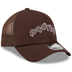 San Diego Padres New Era 2026 Batting Practice Alternate Apex 9FORTY Adjustable Hat - Brown Hats