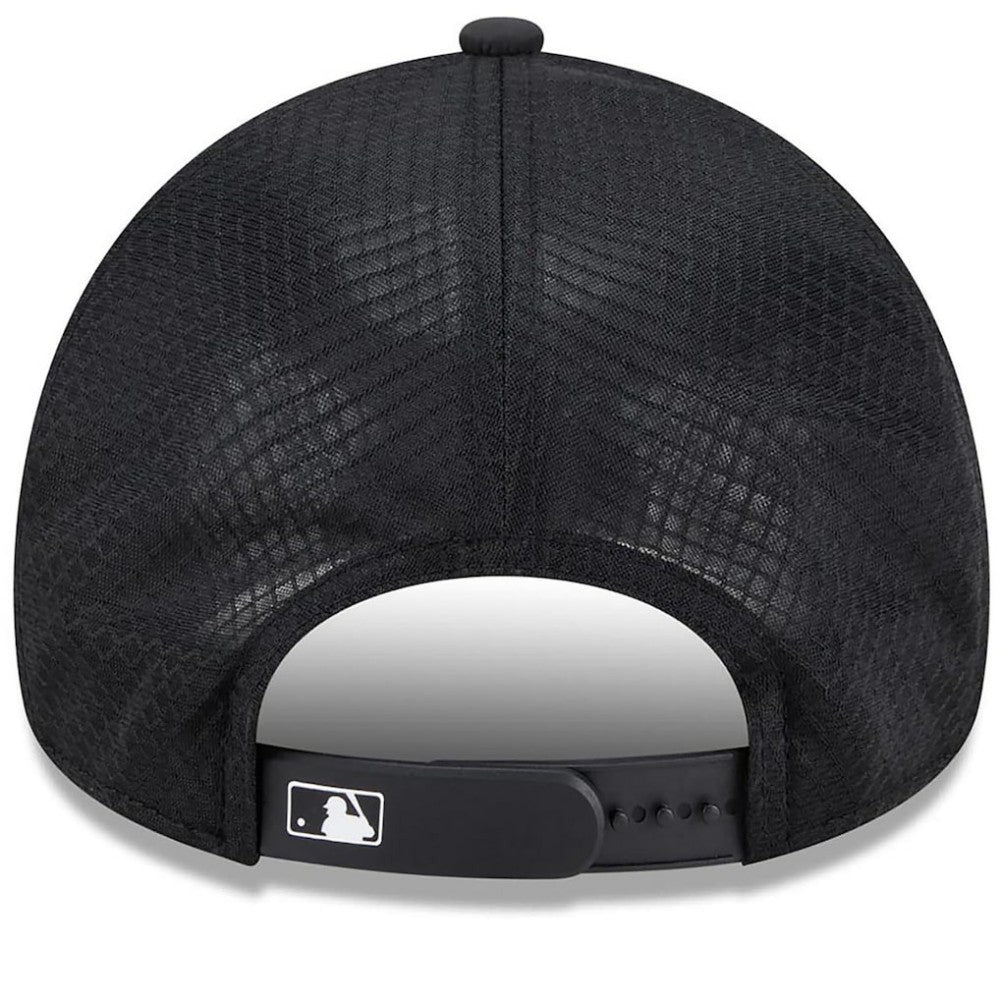 San Francisco Giants New Era 2026 Batting Practice Alternate Apex 9FORTY Adjustable Hat - Black Hats