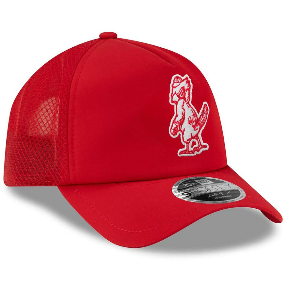 St. Louis Cardinals New Era 2026 Batting Practice Alternate Apex 9FORTY Adjustable Hat - Red Hats