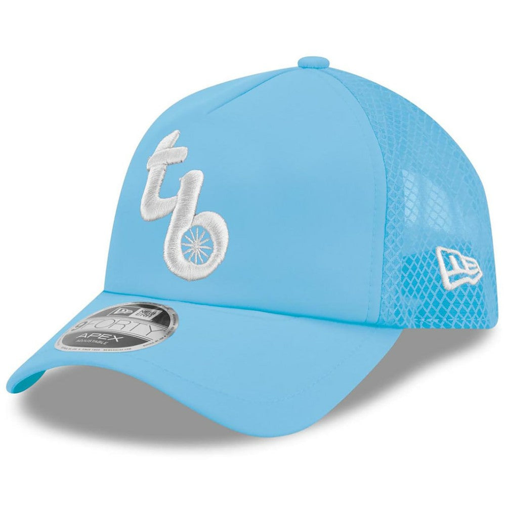 Tampa Bay Rays New Era 2026 Batting Practice Alternate Apex 9FORTY Adjustable Hat - Light Blue Hats