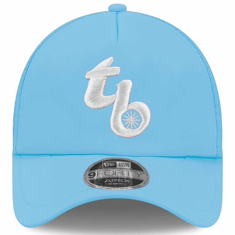 Tampa Bay Rays New Era 2026 Batting Practice Alternate Apex 9FORTY Adjustable Hat - Light Blue Hats