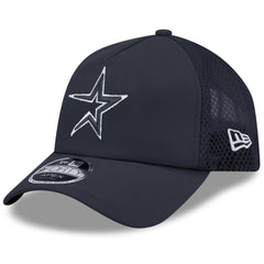 Houston Astros New Era 2026 Batting Practice Alternate Apex 9FORTY Adjustable Hat - Navy Hats