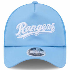 Texas Rangers New Era 2026 Batting Practice Alternate Apex 9FORTY Adjustable Hat - Light Blue Hats