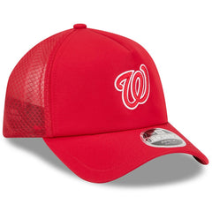 Washington Nationals New Era 2026 Batting Practice Alternate Apex 9FORTY Adjustable Hat - Red Hats