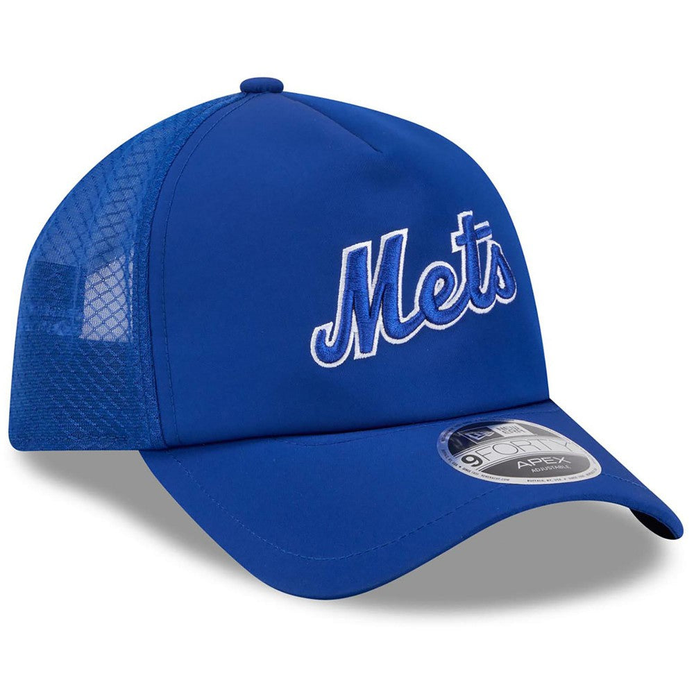 New York Mets New Era 2026 Batting Practice Alternate Apex 9FORTY Adjustable Hat - Royal Hats