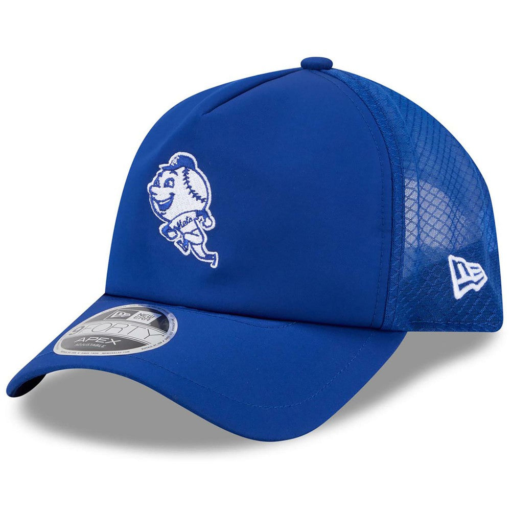 New York Mets New Era 2026 Batting Practice Alternate Apex 9FORTY Adjustable Hat - Royal Hats
