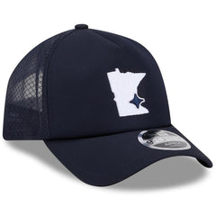 Minnesota Twins New Era 2026 Batting Practice Alternate Apex 9FORTY Adjustable Hat - Navy Hats