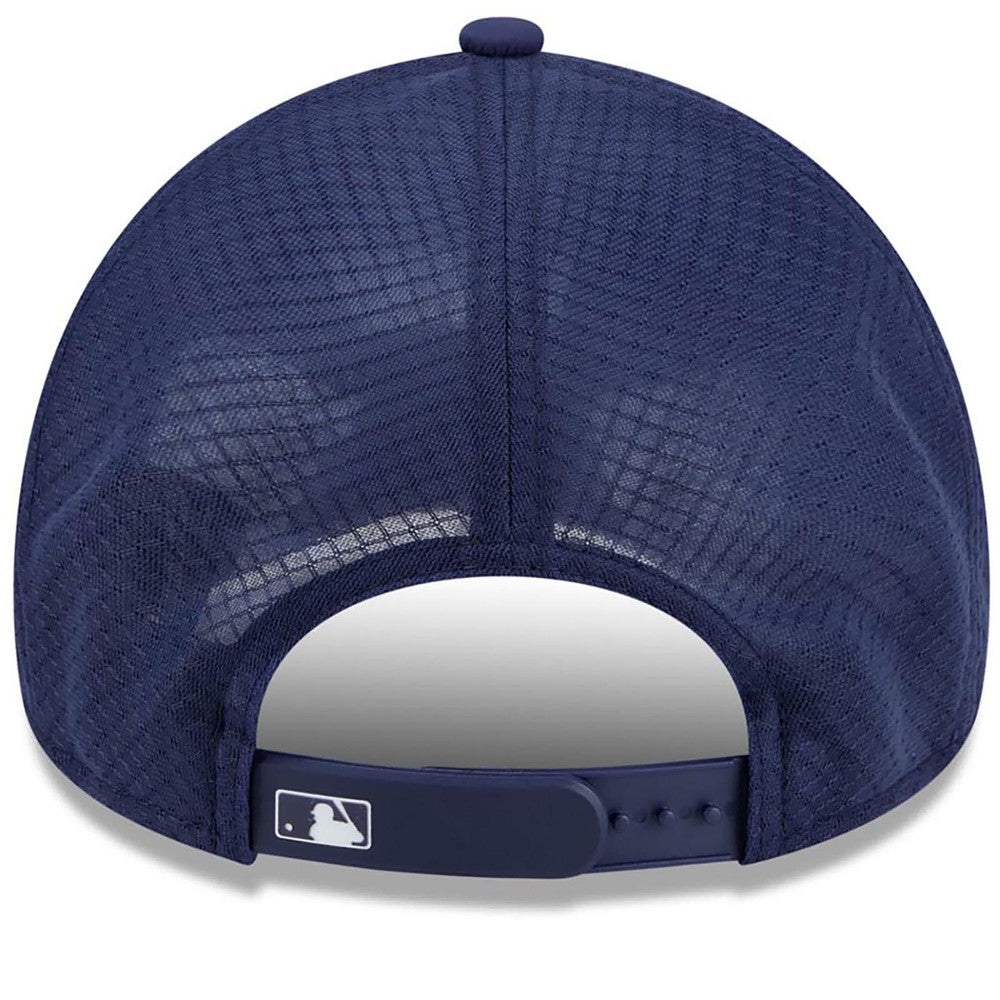 Milwaukee Brewers New Era 2026 Batting Practice Alternate Apex 9FORTY Adjustable Hat - Navy Hats
