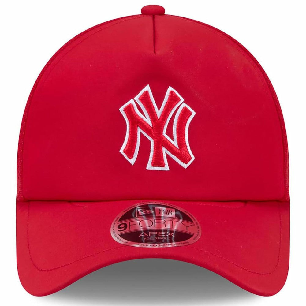 New York Yankees New Era 2026 Batting Practice Alternate Apex 9FORTY Adjustable Hat - Red Hats