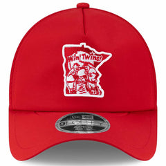 Minnesota Twins New Era 2026 Batting Practice Alternate Apex 9FORTY Adjustable Hat - Red Hats